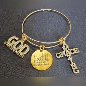 New Prayer Bangle Bracelet